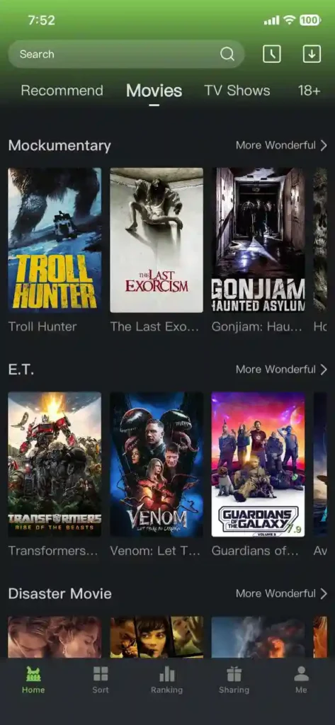 Volley Hisk Movie App 2